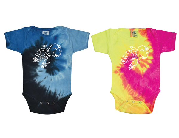 Baby Shoogie Tie Dye Onesie -Puff Ink